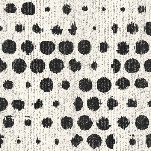 Monochrome Grain Distressed Dots Pattern
