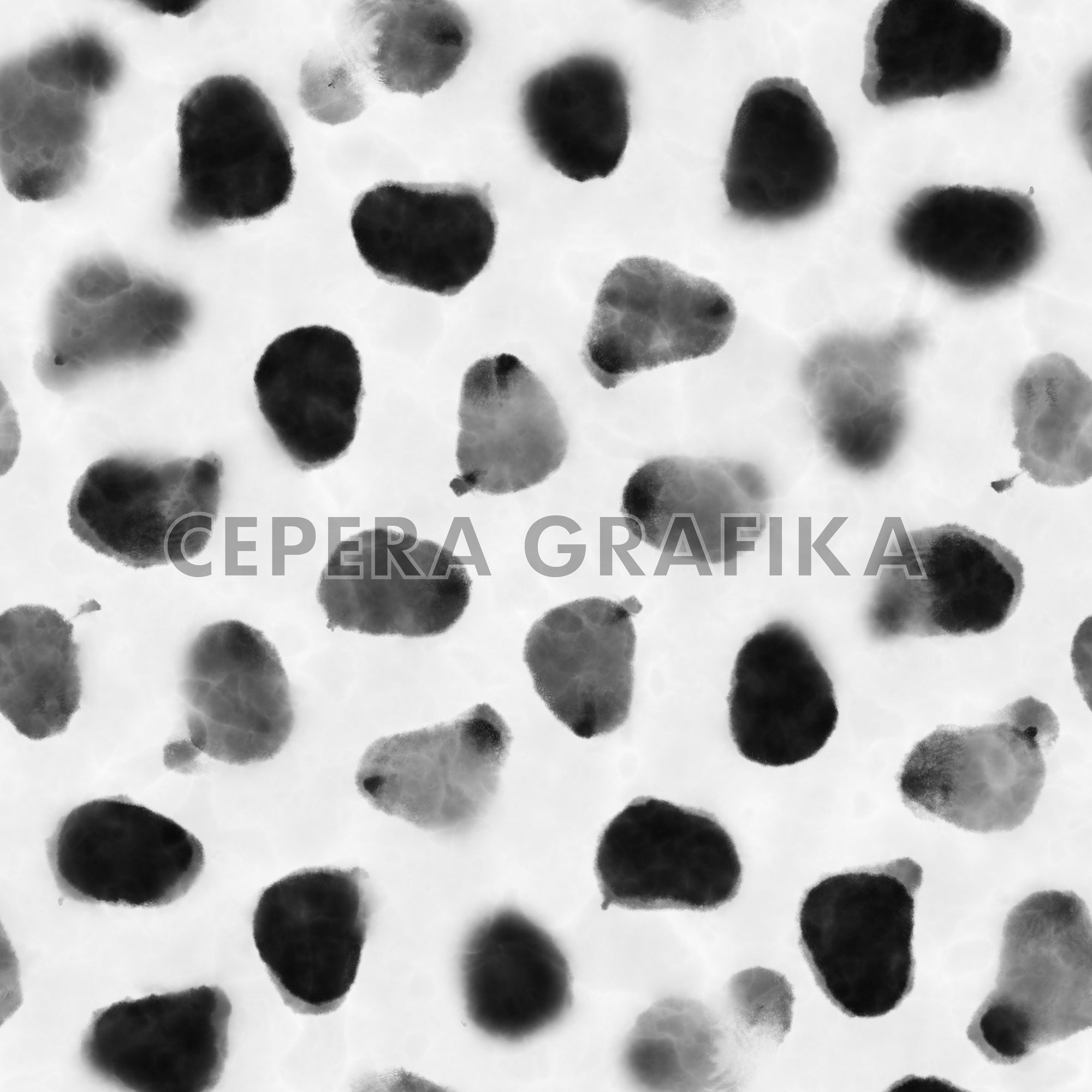 Ink Stain Dots Pattern