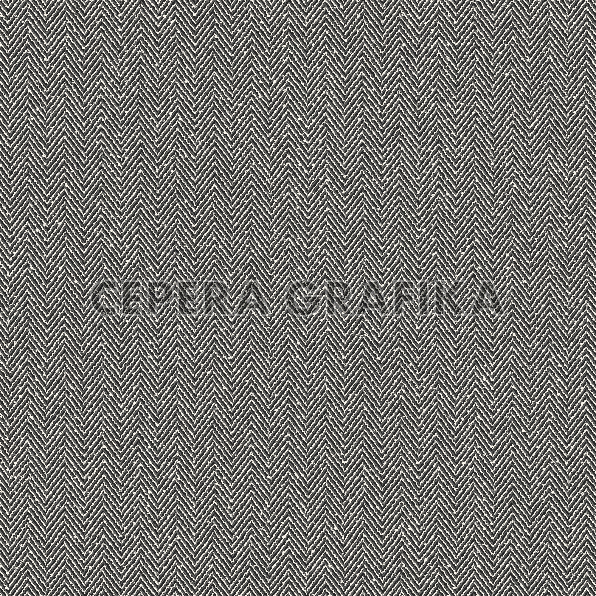 Charcoal Mélange Herringbone Pattern