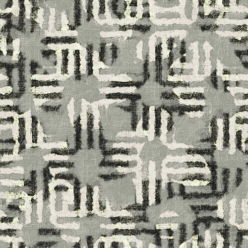 Sage Distressed Igeta Pattern