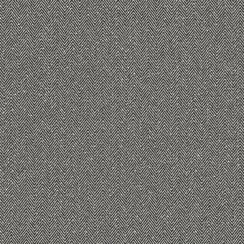 Charcoal Mélange Herringbone Pattern