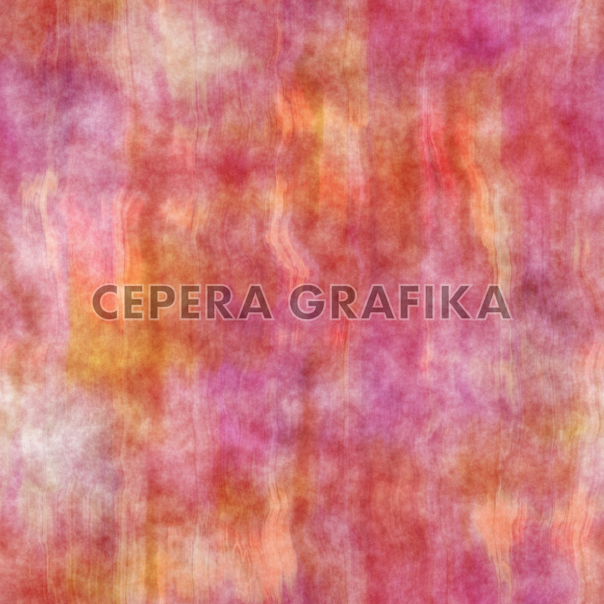 Multicolour Brushed Tie-Dye Pattern