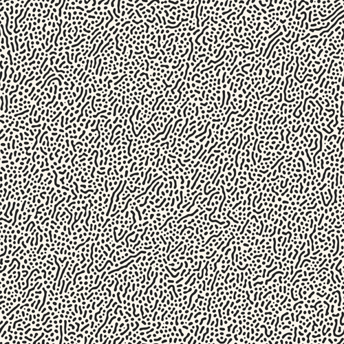 Monochrome Organic Mesh Pattern