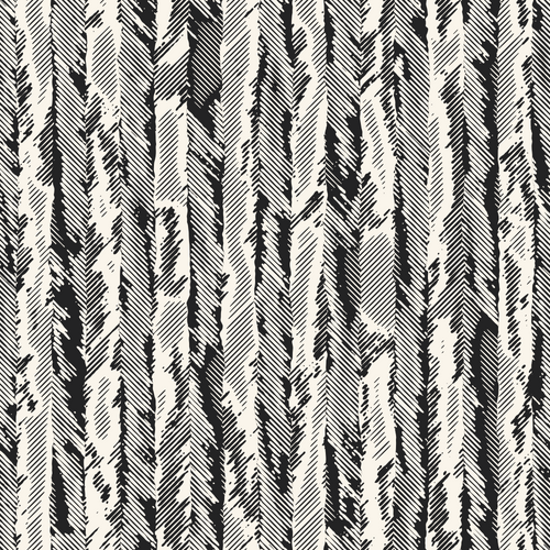 Monochrome Moiré Herringbone Pattern
