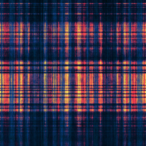 Indigo Multicolour Brushed Plaid Checked Pattern