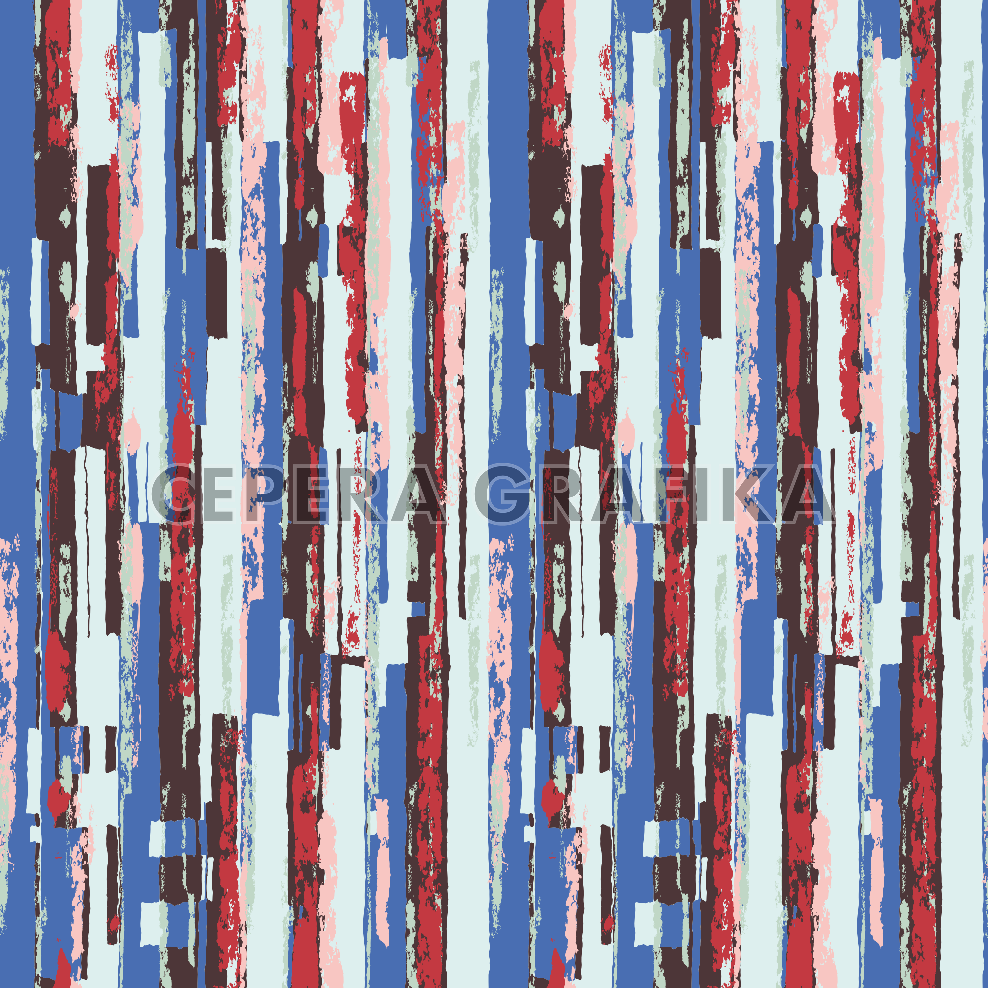Multicolour Urban Stripes Pattern
