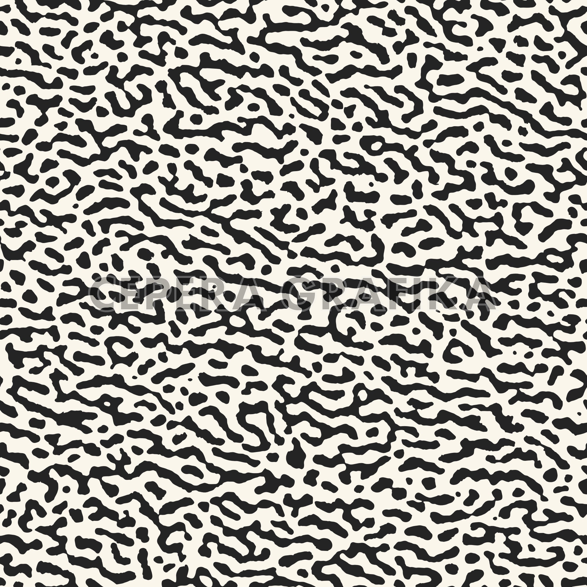 Ink Drawn Organic Mesh Pattern