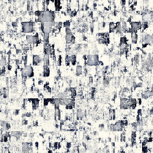 Washed-Out Ink Blocks Pattern