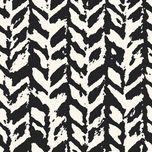 Ink Drawn Ethnic Herringbone Pattern
