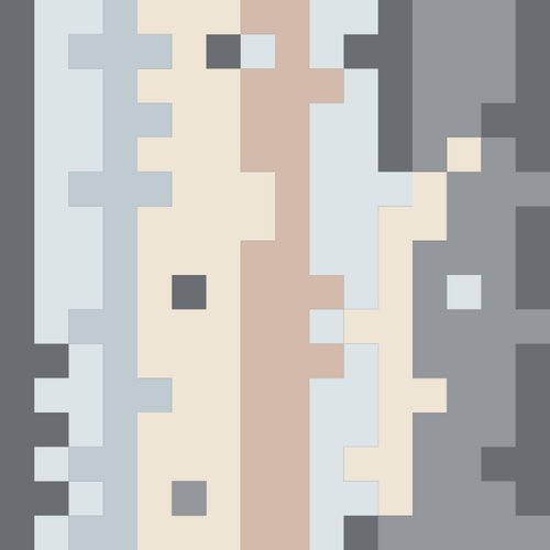 Urban Pixel Graphic Motif
