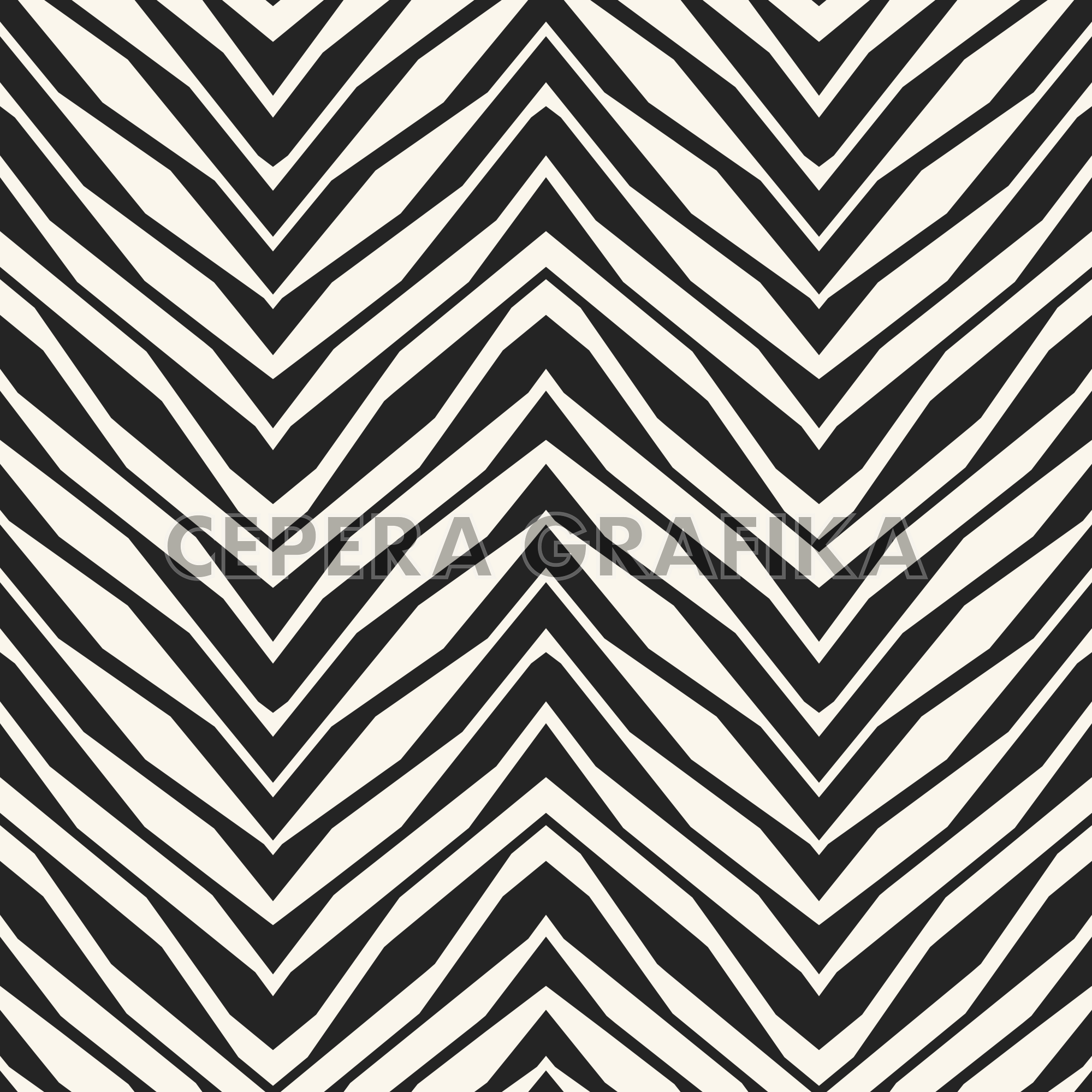 Monochrome Optical Chevron Pattern