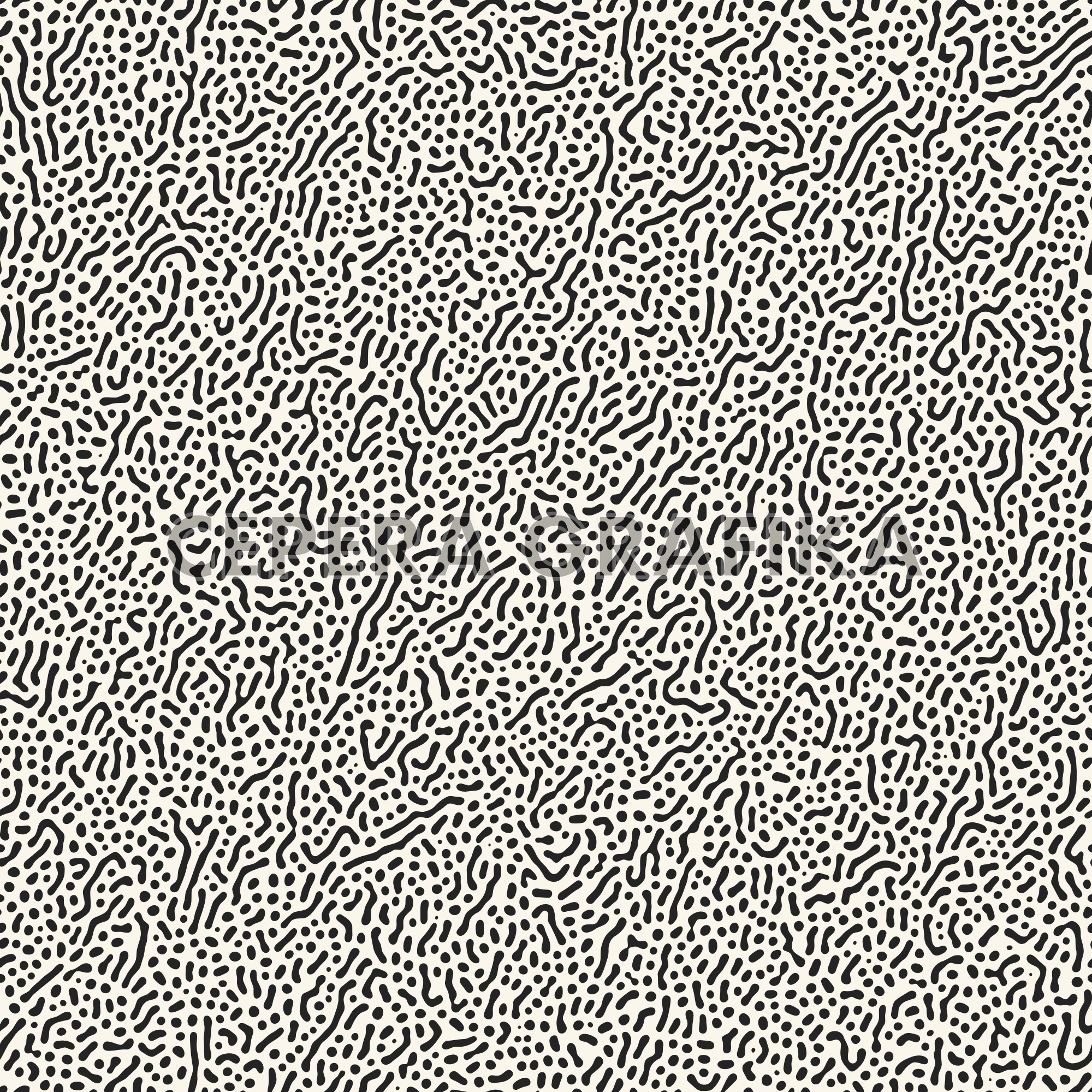 Monochrome Organic Mesh Pattern