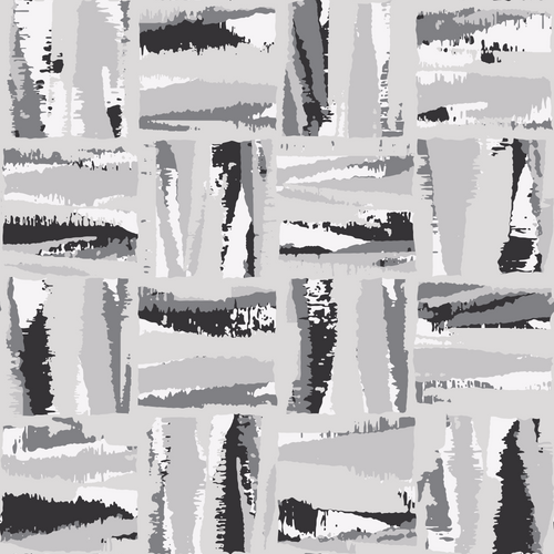 Tonal Grey Splattered Tile Check Pattern