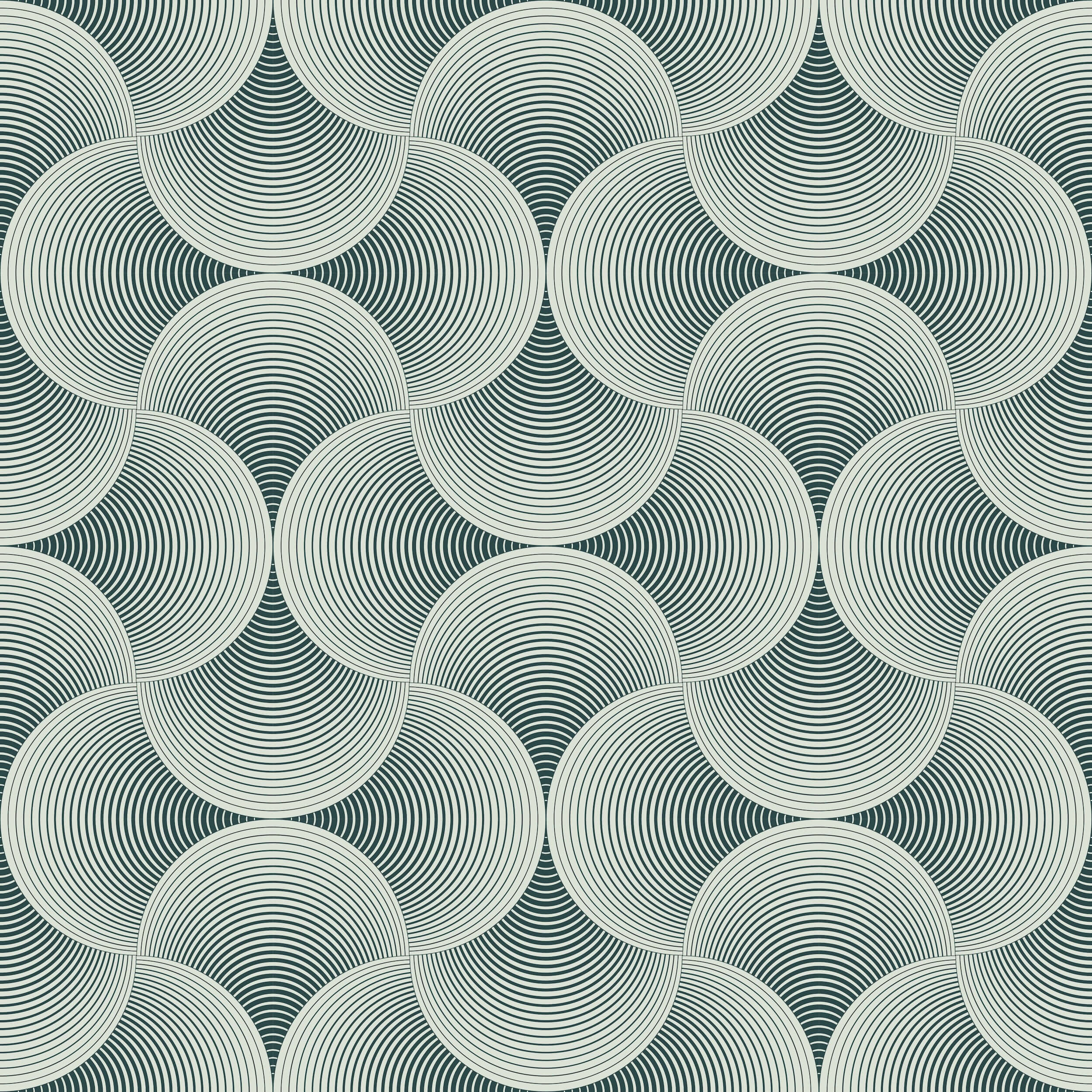 Light Green Moiré Optical Pattern