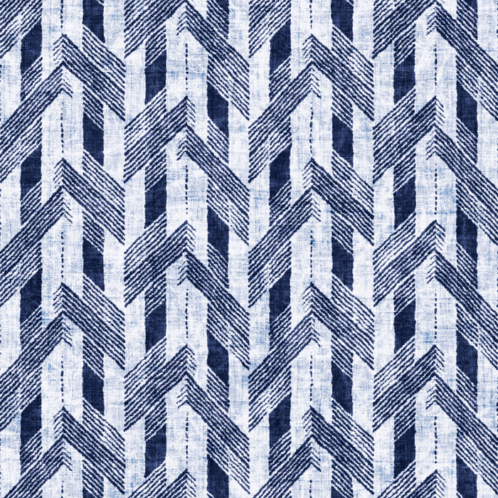 Bleached Folk Herringbone Pattern