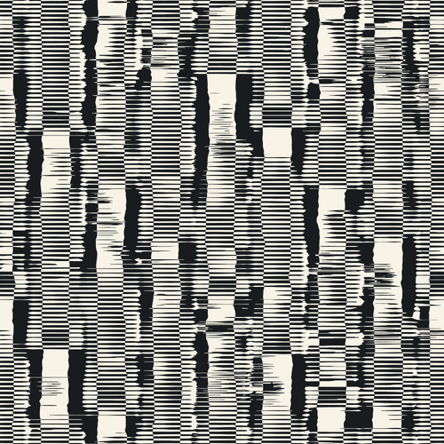 Monochrome Moiré Stripes Pattern