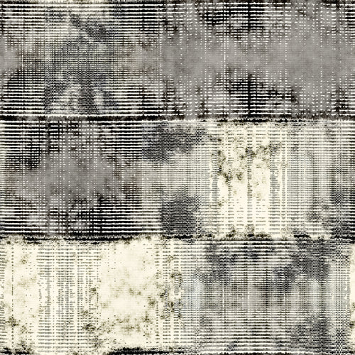 Artfully Distressed Striped Blocks Pattern