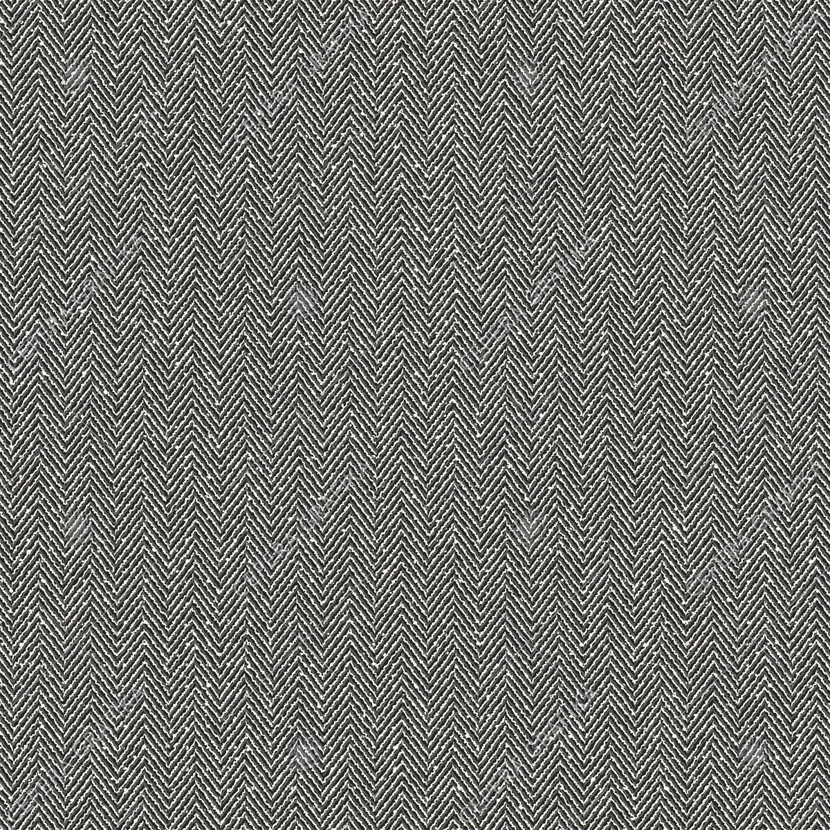 Charcoal Mélange Herringbone Pattern