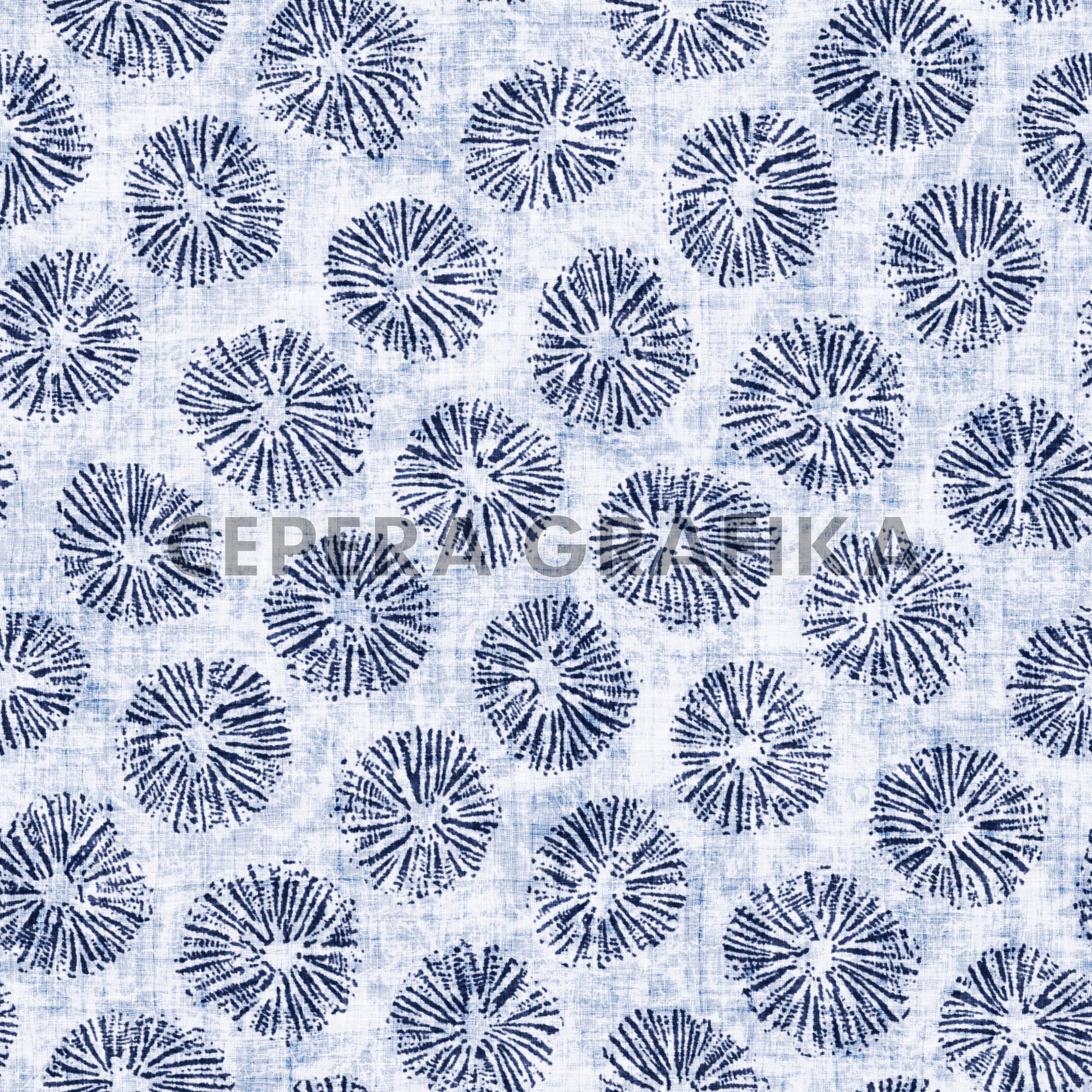 Bleach Chrysanthemum Pattern