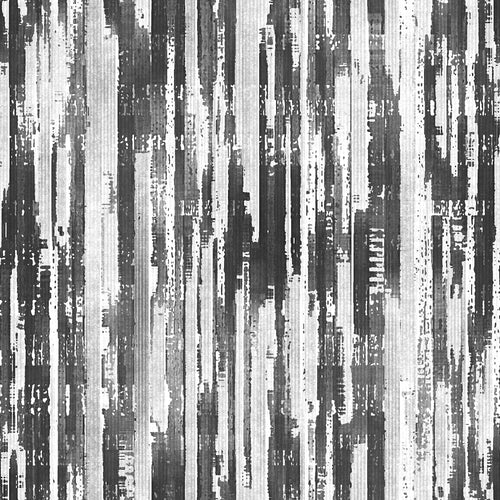 Monochrome Distressed Stripes Pattern