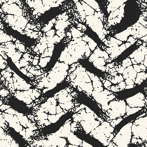 Stain Ink Drawn Herringbone Pattern