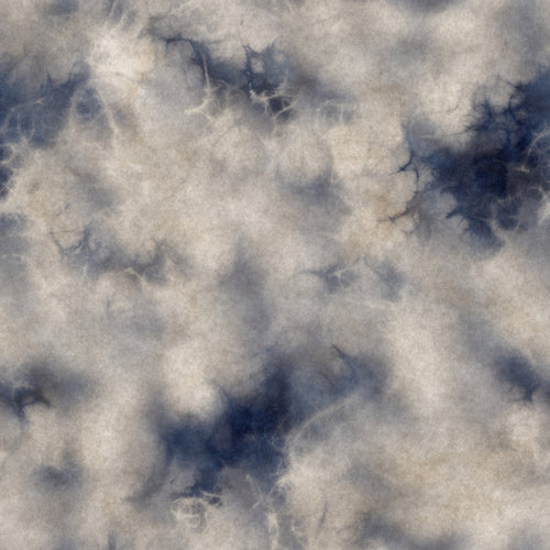 Dusty Indigo Tie-Dye Pattern