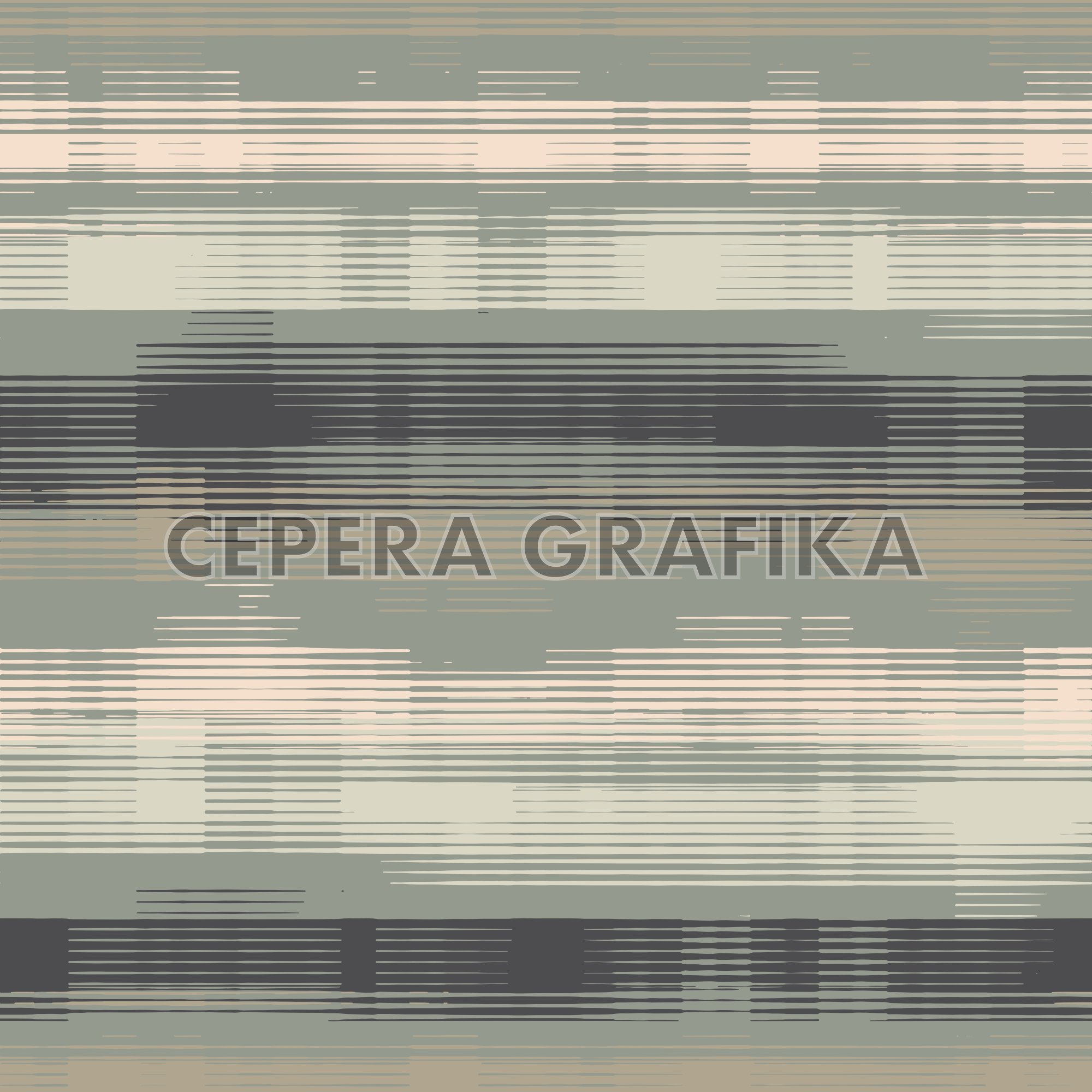 Neutral Moiré Stripes Pattern