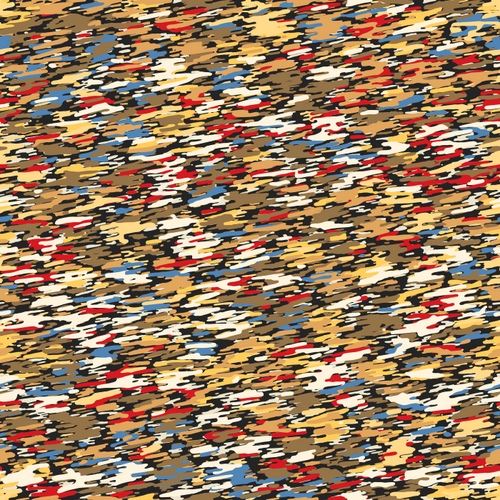 Multicolour Splattered Camouflage Pattern