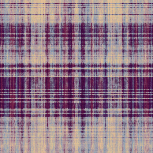Claret Brushed Checked Pattern