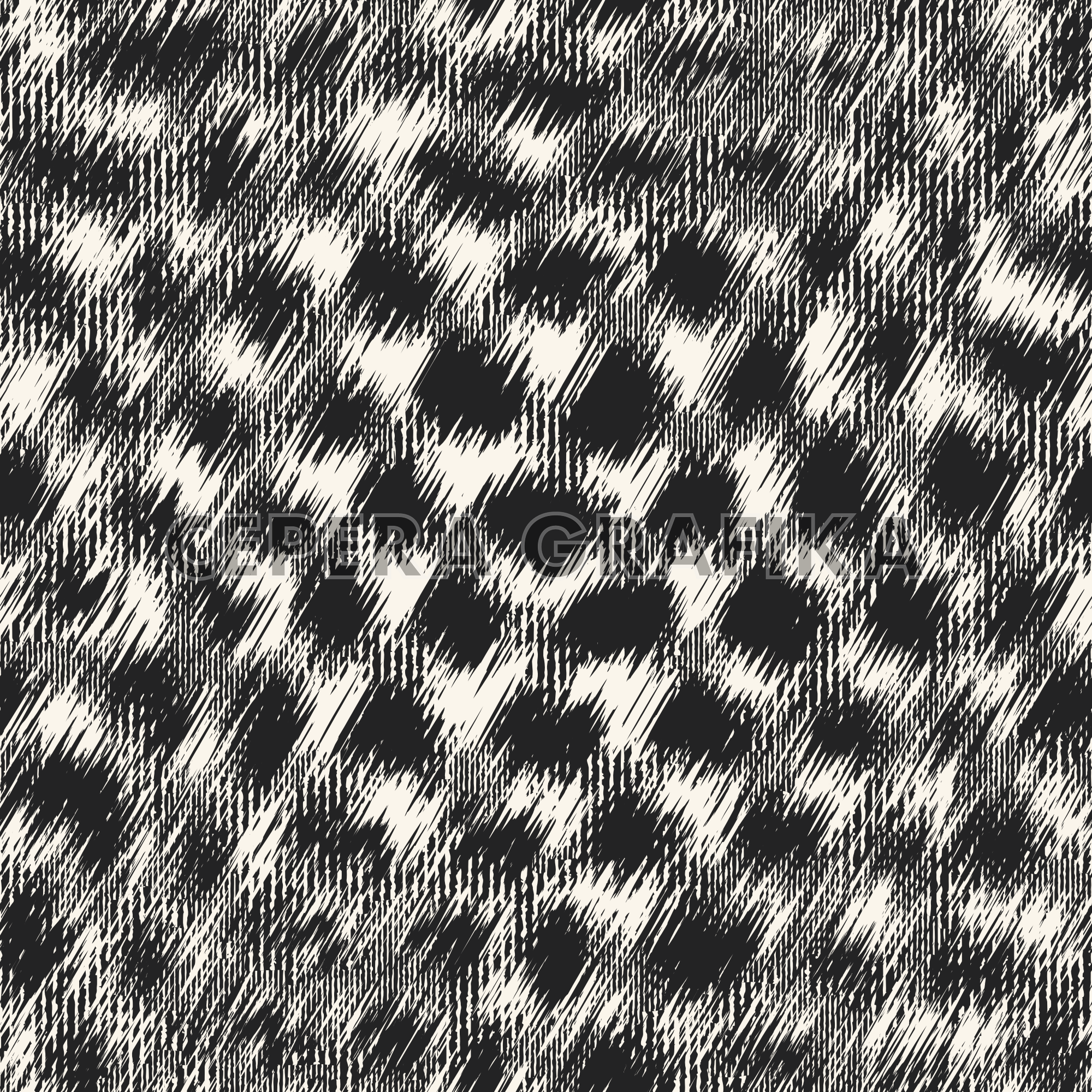 Monochrome Grain Dots Pattern