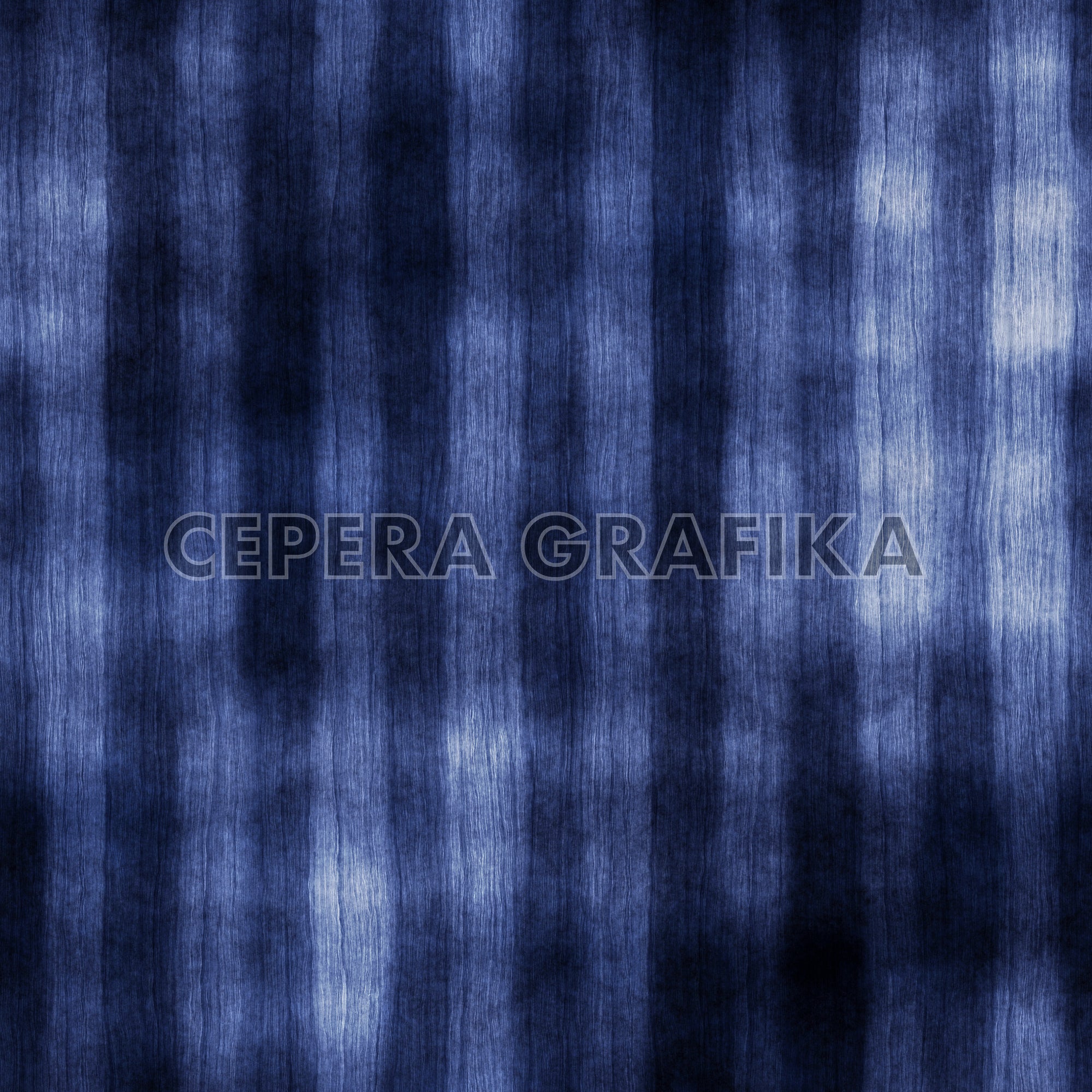 Brushed Indigo Shibori Stripes Pattern