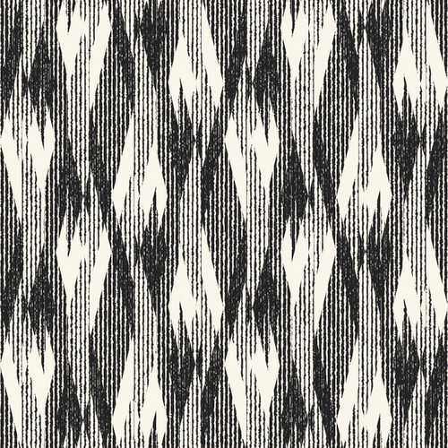 Monochrome Grain Broken Argyle Pattern