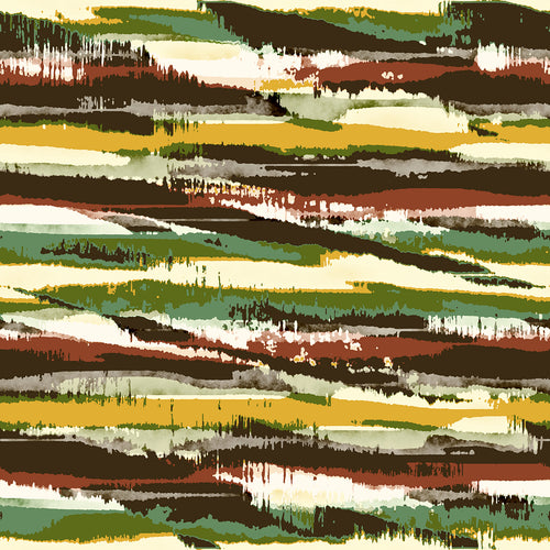 Multicolour Splattered Stripes Pattern