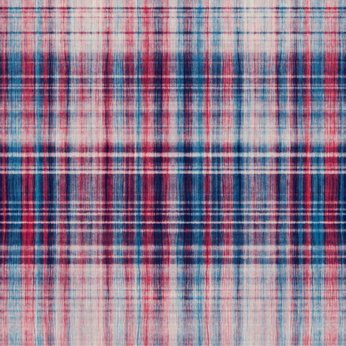 Scarlet Brushed Plaid Checked Pattern