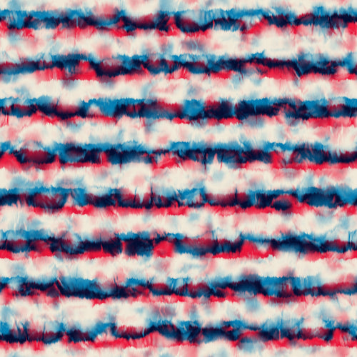 Multicolour Tie-Dye Stripes Pattern