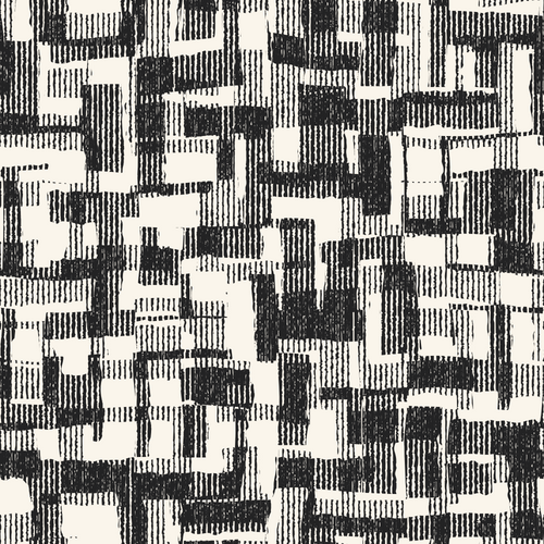 Monochrome Grain Patchwork Pattern