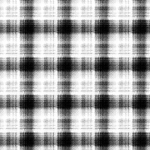 Ink-Dyed Brushed Check Pattern