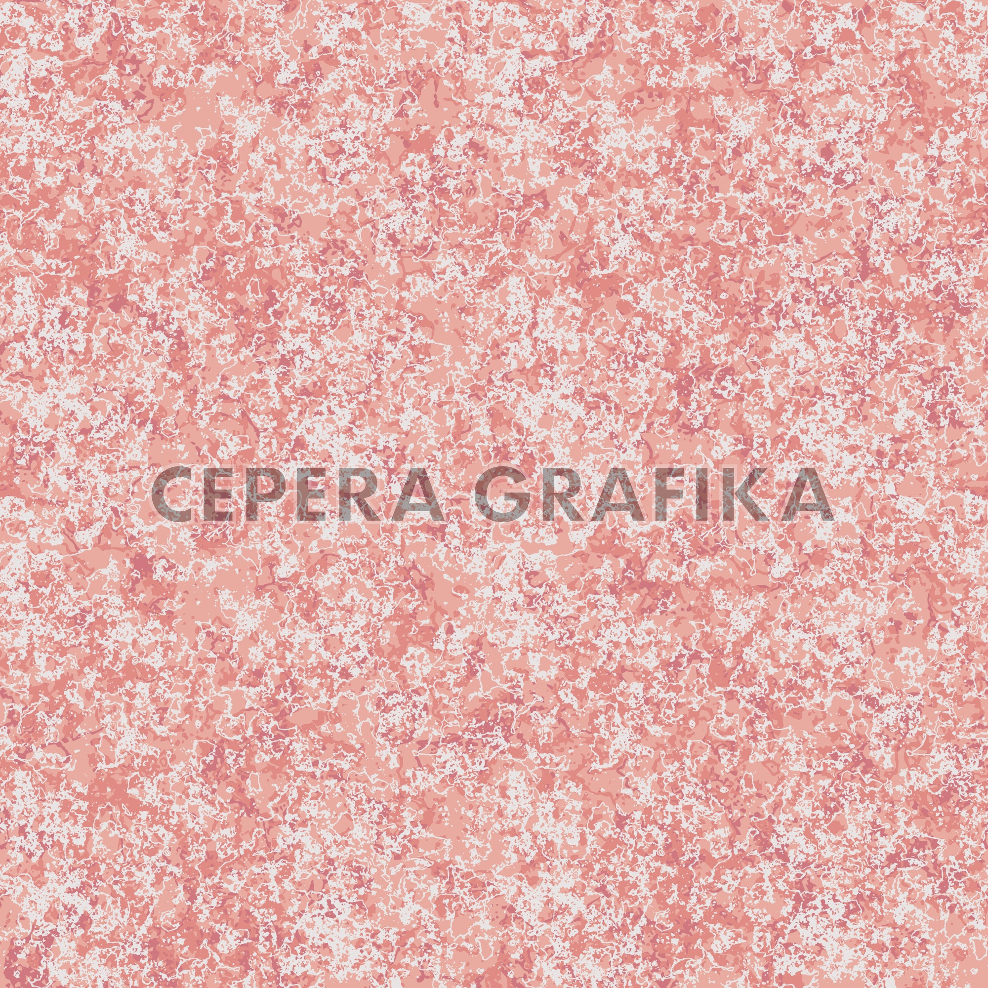 Mottled Coral Pink Marble Pattern