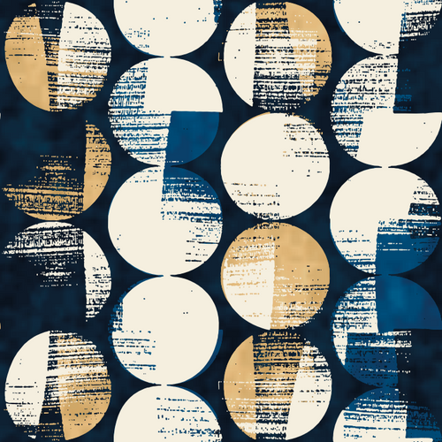 Multicolour Broken Dots Pattern