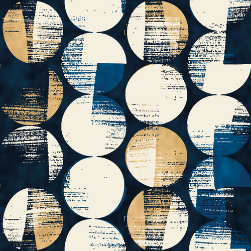 Multicolour Broken Dots Pattern