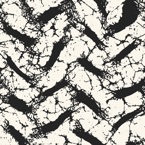 Stain Ink Drawn Herringbone Pattern