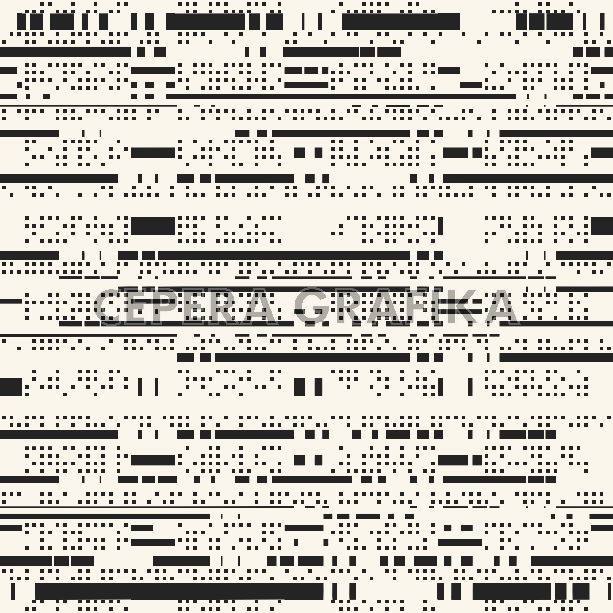 Monochrome Pixel Glitch Pattern