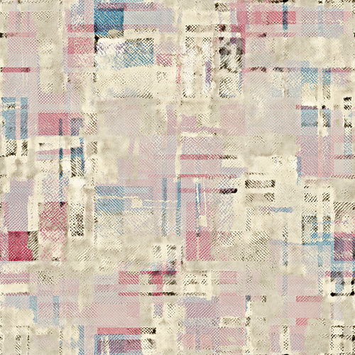 Multicolour Dusty Patchwork Pattern