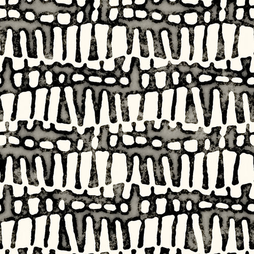 Ink-Dyed Irregularly Dashed Pattern
