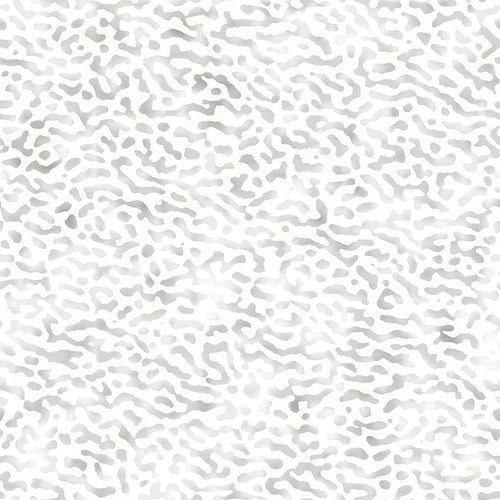 Grey Watercolor-Dyed Organic Mesh Pattern